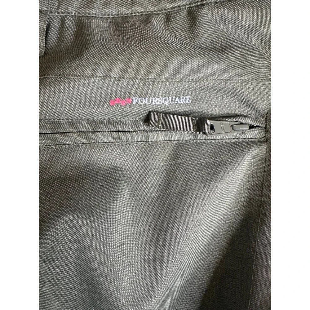 Four Square Outerwear Men's Green Cargo Snowboard Ski Pants Size Large